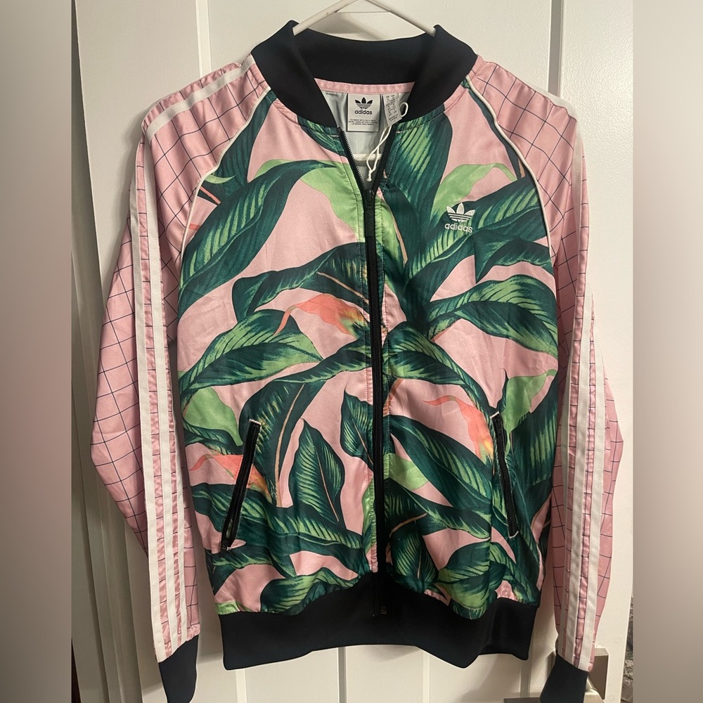 Adidas Farm Rio Palm Leaf Jacket